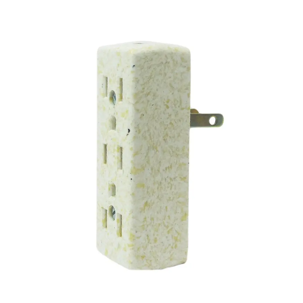 Contacto Electrón Triple Con Patas Pinto - La Nueva Eléctrica 1