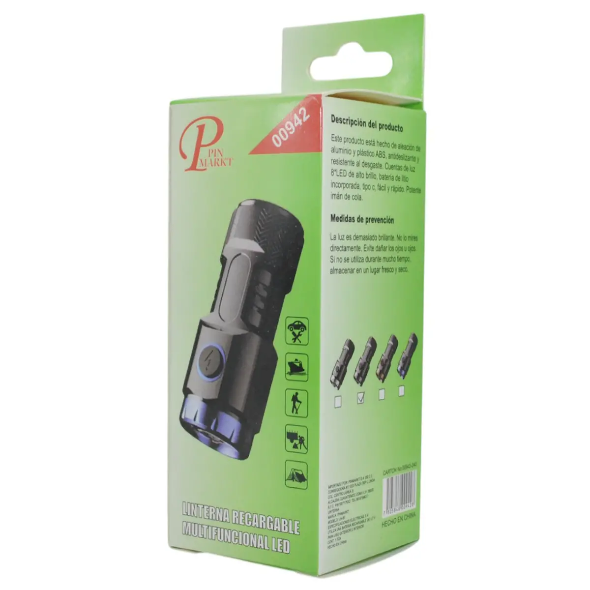 Linterna Pinmarkt De Led - La Nueva Eléctrica 1