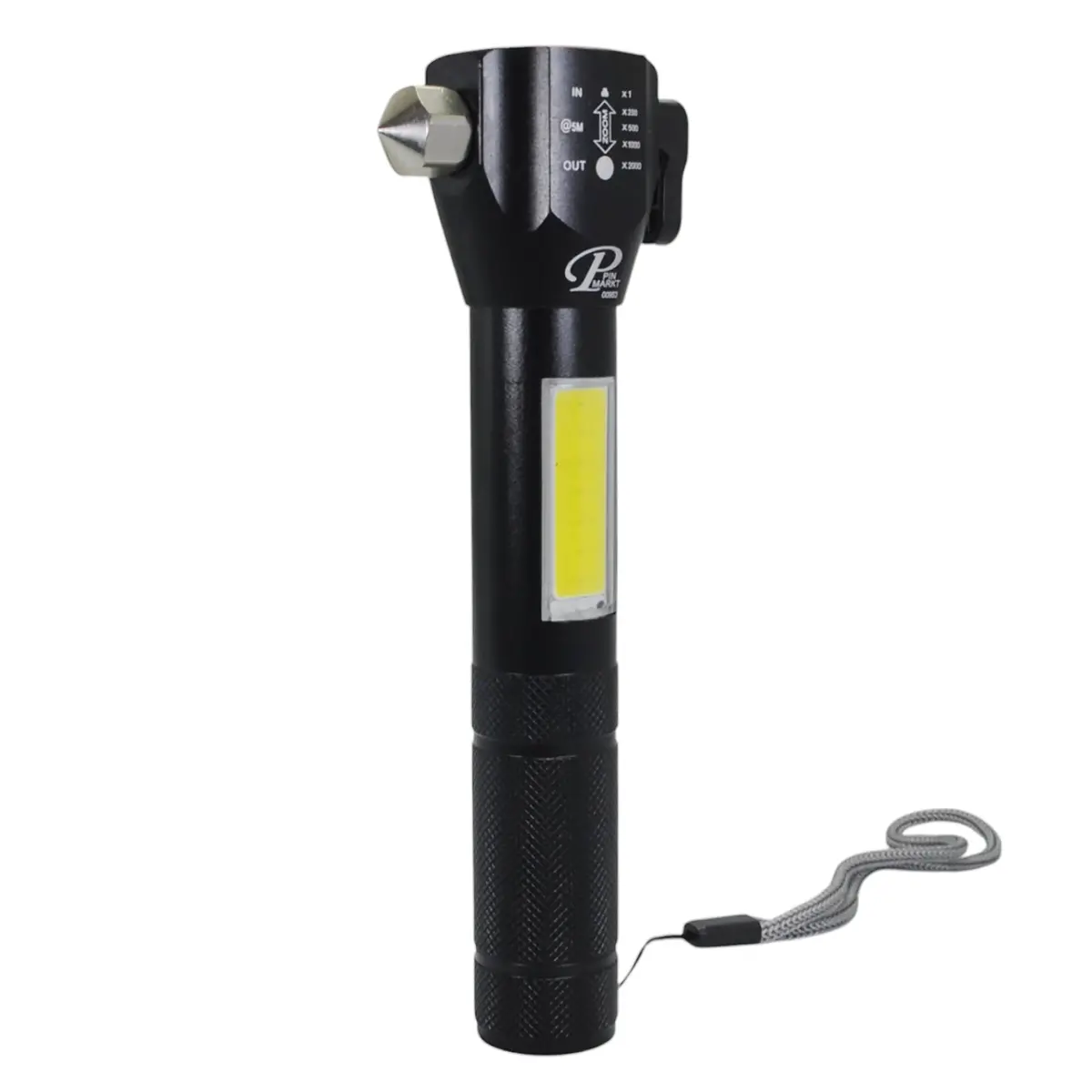 Linterna Pinmarkt Multiusos Para Auto Metálica - La Nueva Eléctrica 1
