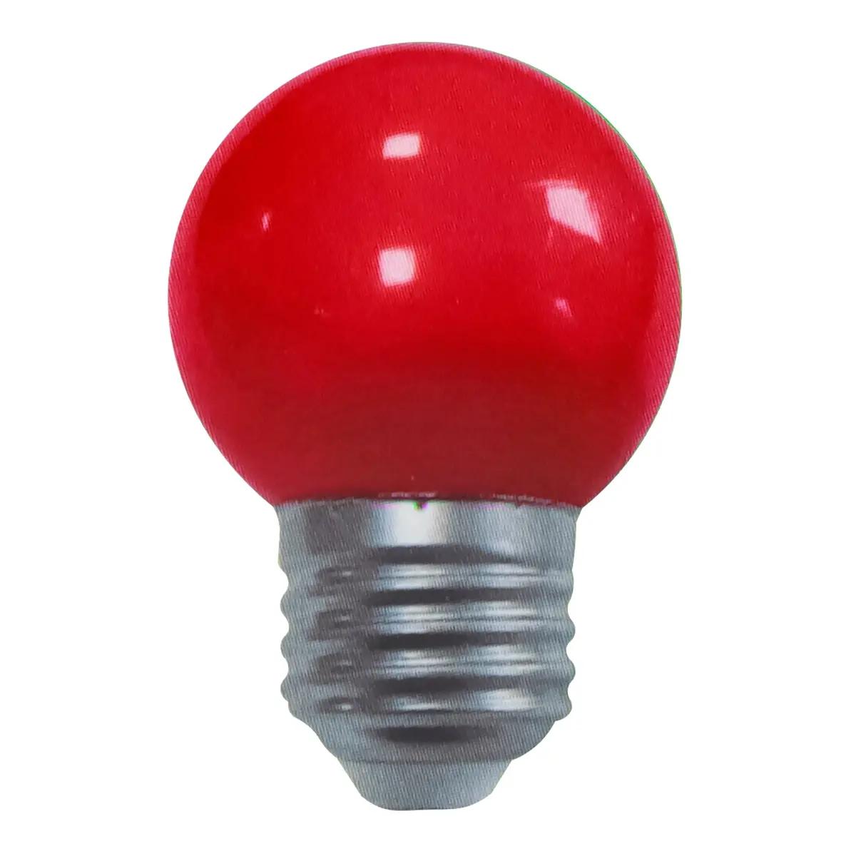 Foco Pinmarkt Led 5W Bola Rojo - La Nueva Eléctrica 1
