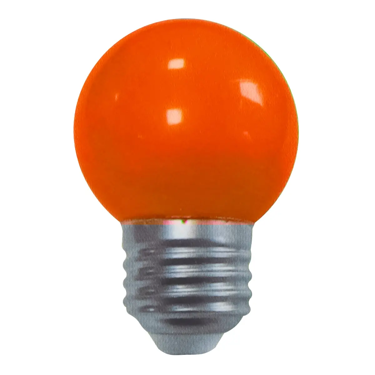 Foco Pinmarkt Led 5W Bola Naranja - La Nueva Eléctrica 1