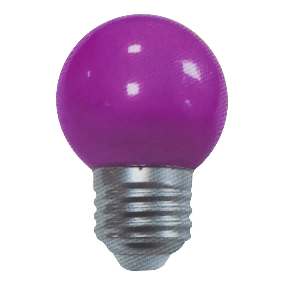 Foco Pinmarkt Led 5W Bola Morado - La Nueva Eléctrica 1
