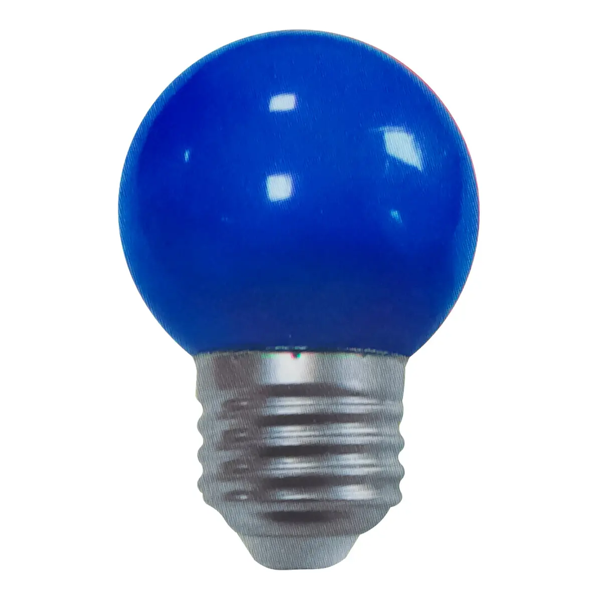 Foco Pinmarkt Led 5W Bola Azul - La Nueva Eléctrica 1