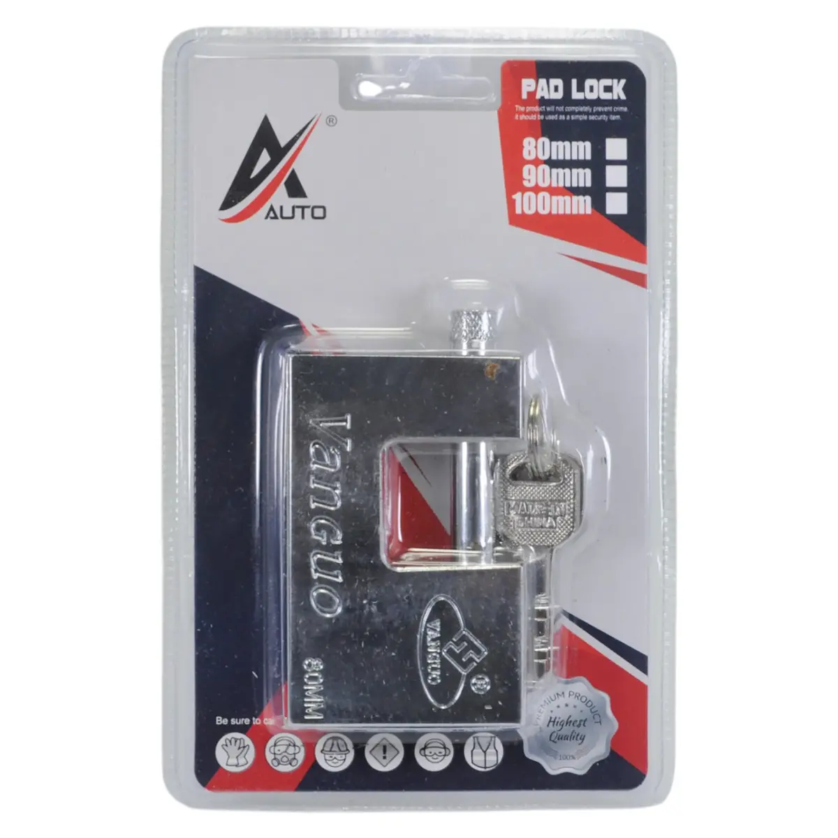 Candado Pinmarkt De Cortina 80Mm - La Nueva Eléctrica 1