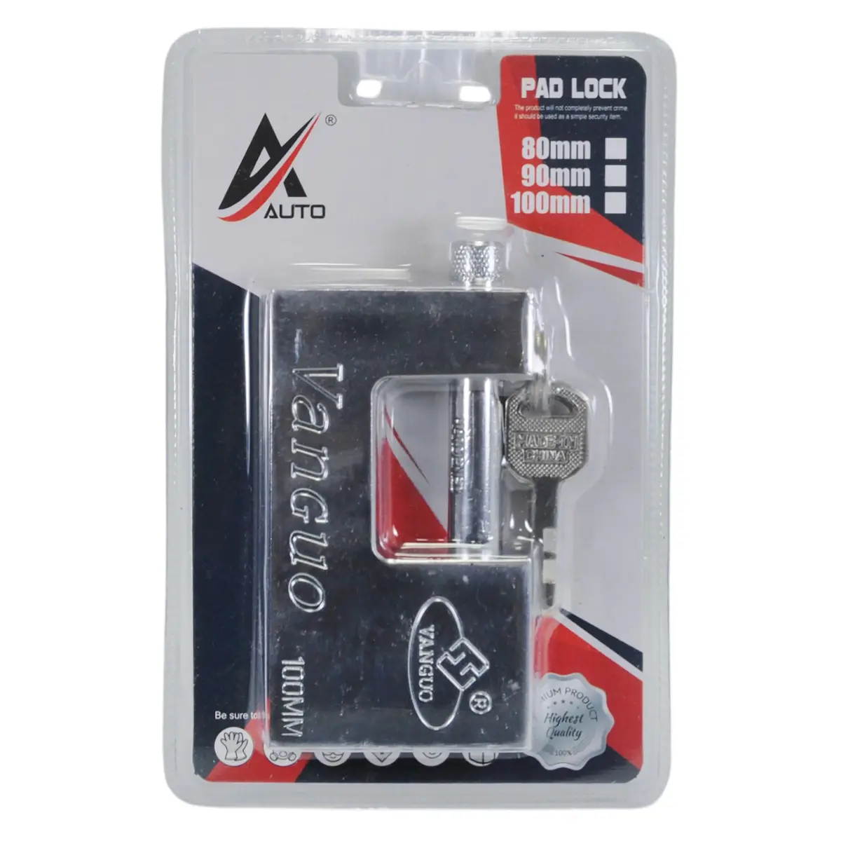 Candado Pinmarkt De Cortina 100Mm - La Nueva Eléctrica 1