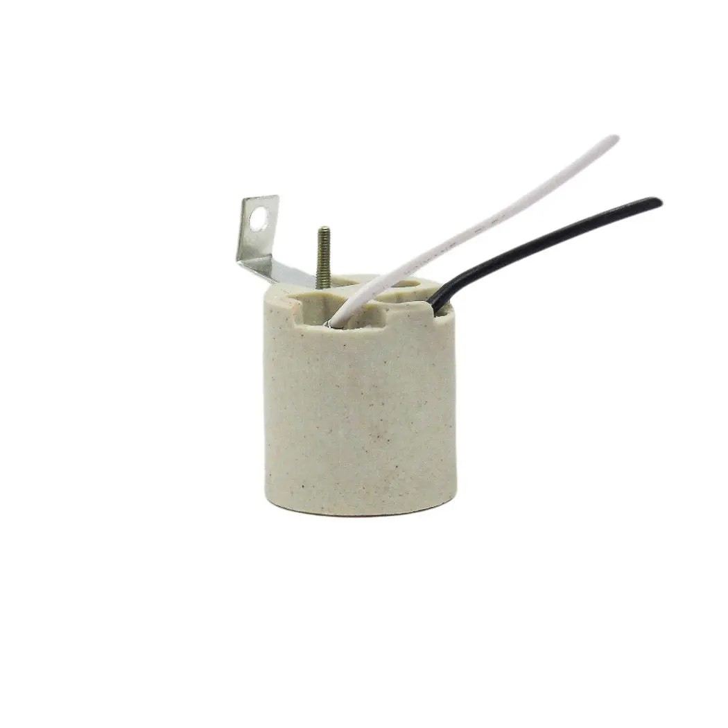 Soquet Montana Para Candil En Escuadra Porcelana - La Nueva Eléctrica 1