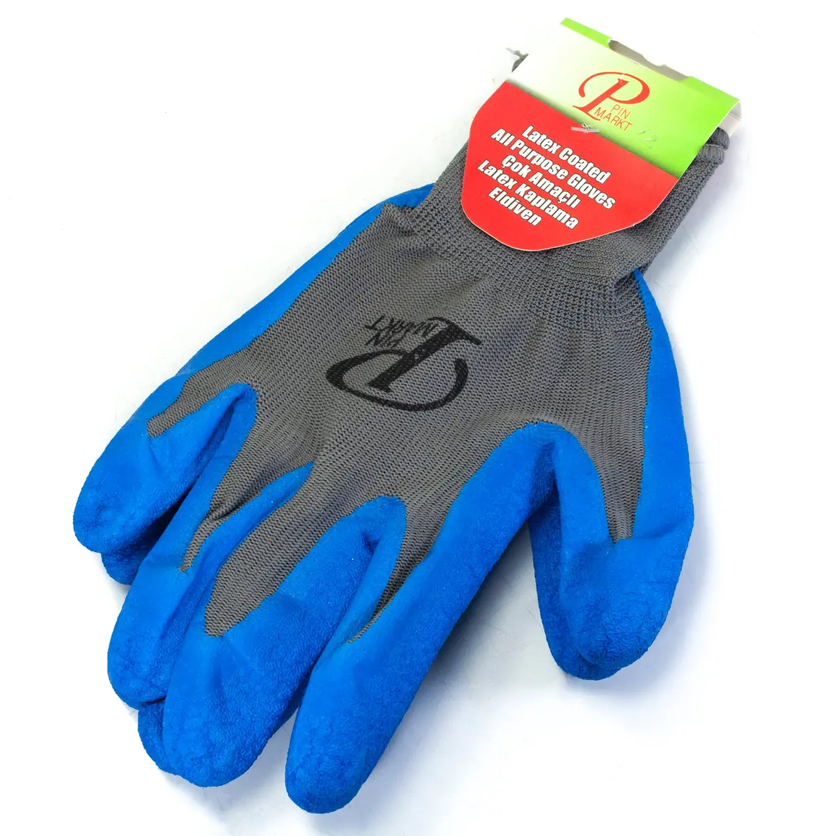Guante Pinmarkt Palma De Látex Azul - La Nueva Eléctrica 1
