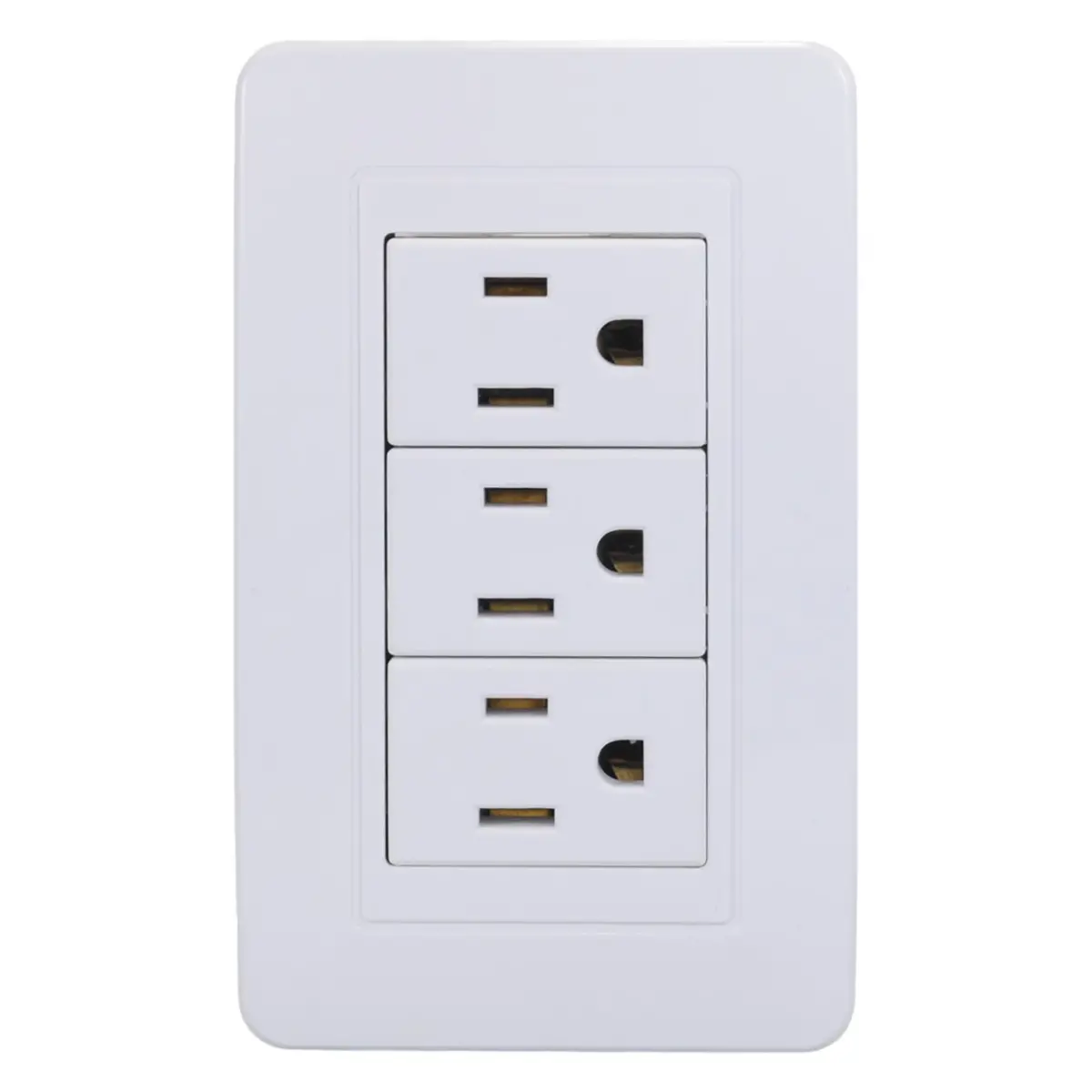 Placa Pinmarkt Capri Contacto Triple - La Nueva Eléctrica 1
