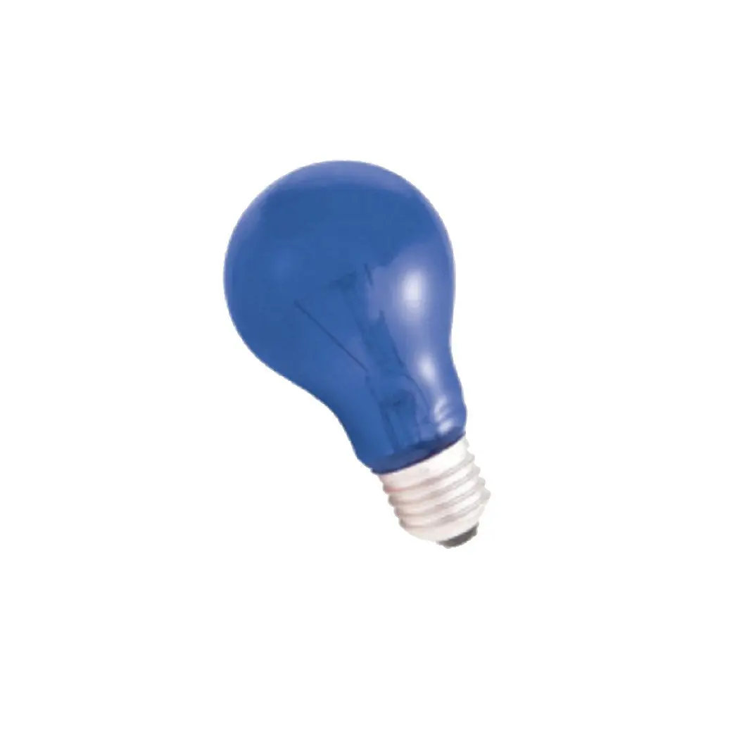 Foco Montana Fiesta A19 Azul E26 40W - La Nueva Eléctrica 1