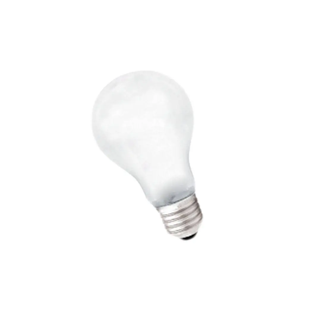 Foco Montana Fiesta A19 Blanco Cerámico E26 40W - La Nueva Eléctrica 1
