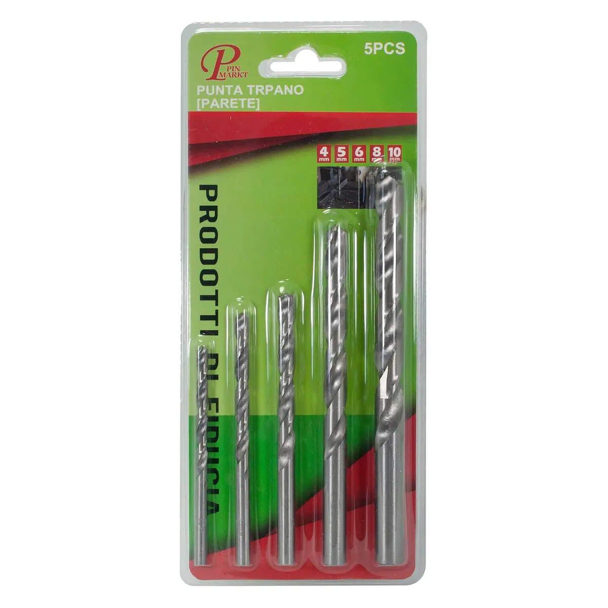 Broca Pinmarkt 5 Piezas Para Metal - La Nueva Eléctrica 1