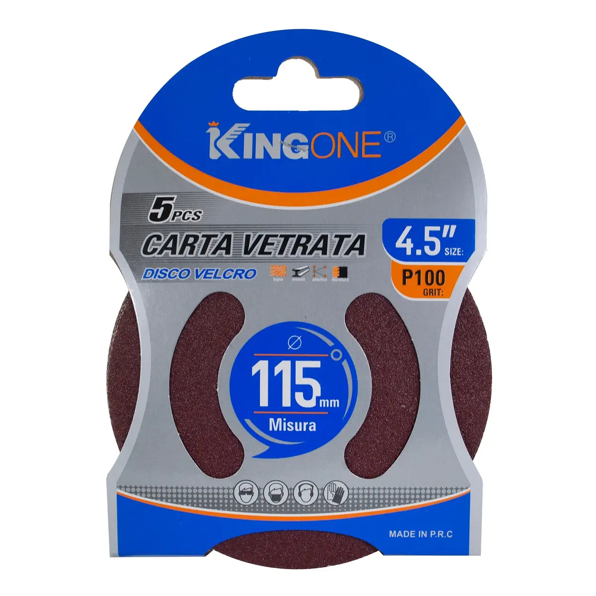 Disco De Lija Pinmarkt 4.5" 5Pz P100 - La Nueva Eléctrica 1