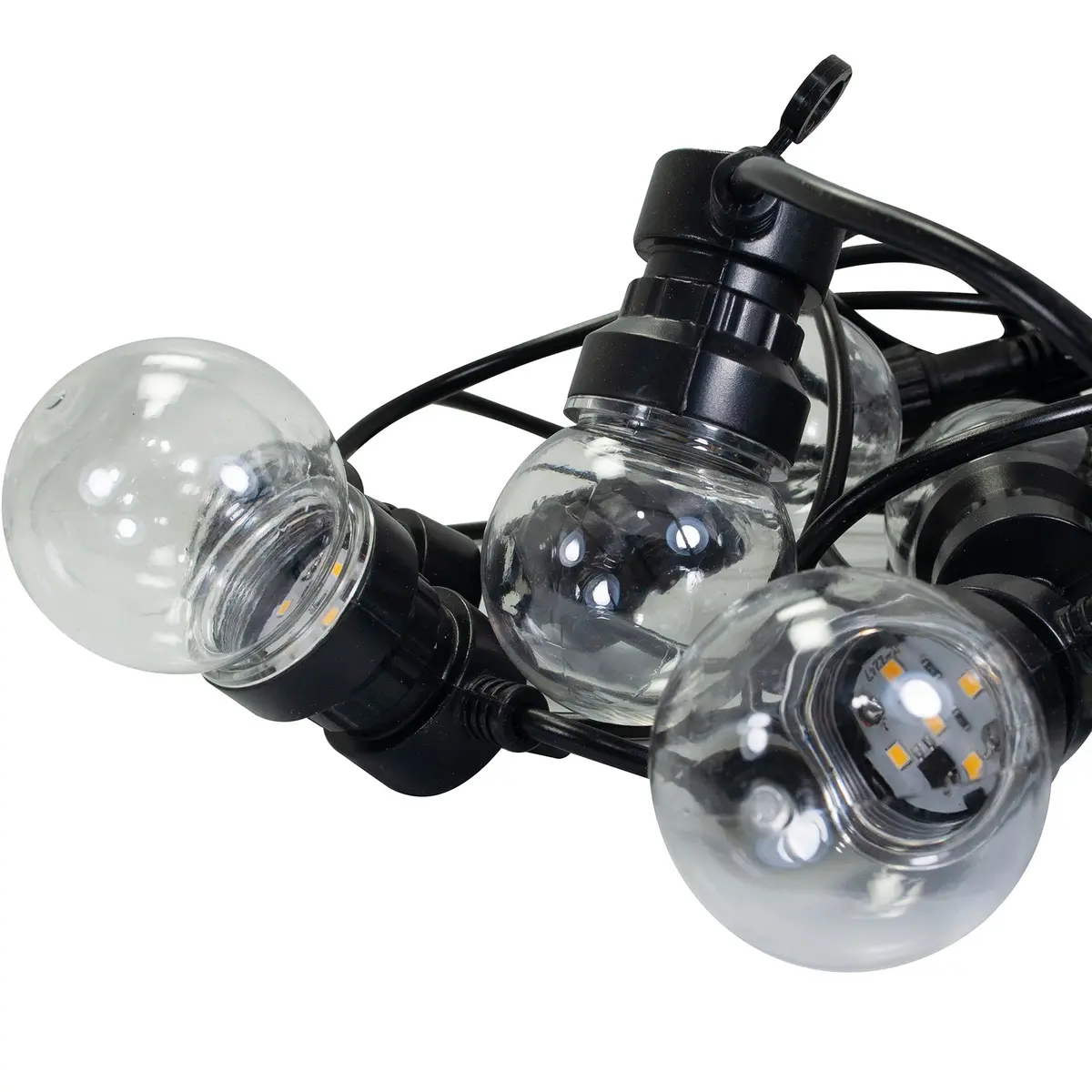 Guirnalda Pinmarkt 5 Metros 10 Luces Cálida Bombilla Transparente - La Nueva Eléctrica 1
