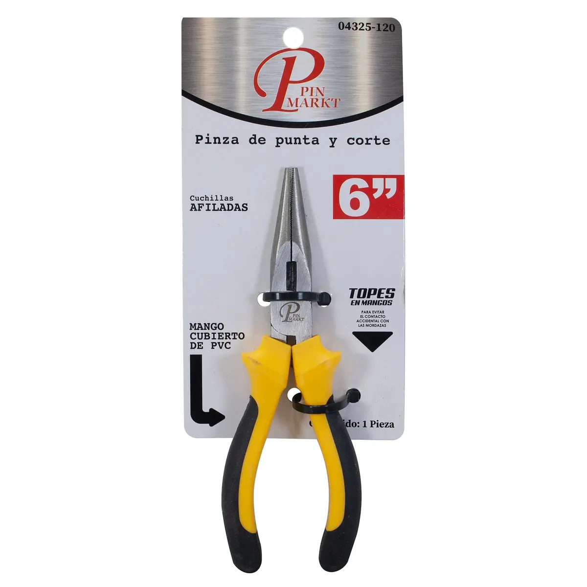 Pinza Pinmarkt De Punta 6" - La Nueva Eléctrica 1