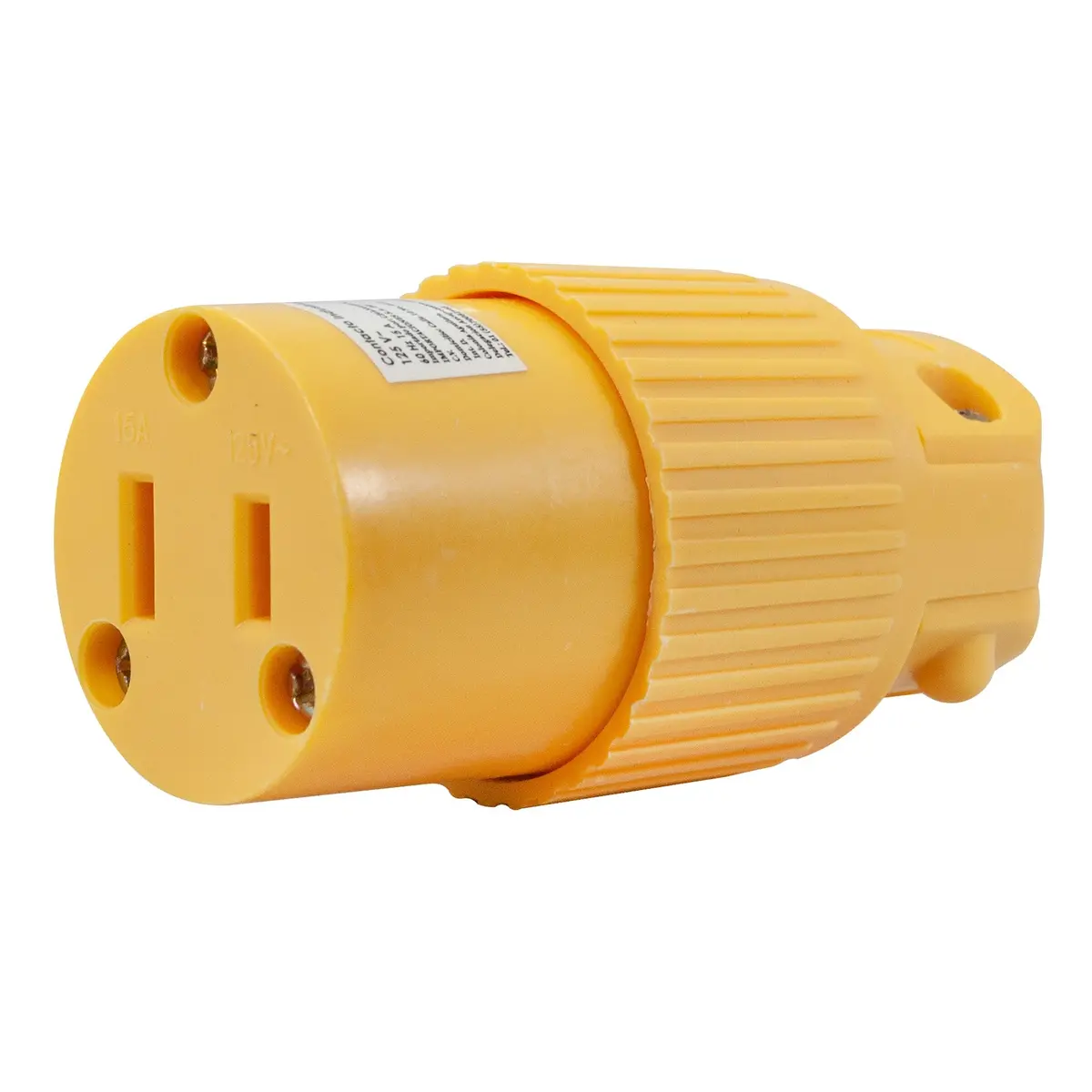 Clavija Pinmarkt Uso Rudo Amarillo Sencillo - La Nueva Eléctrica 1