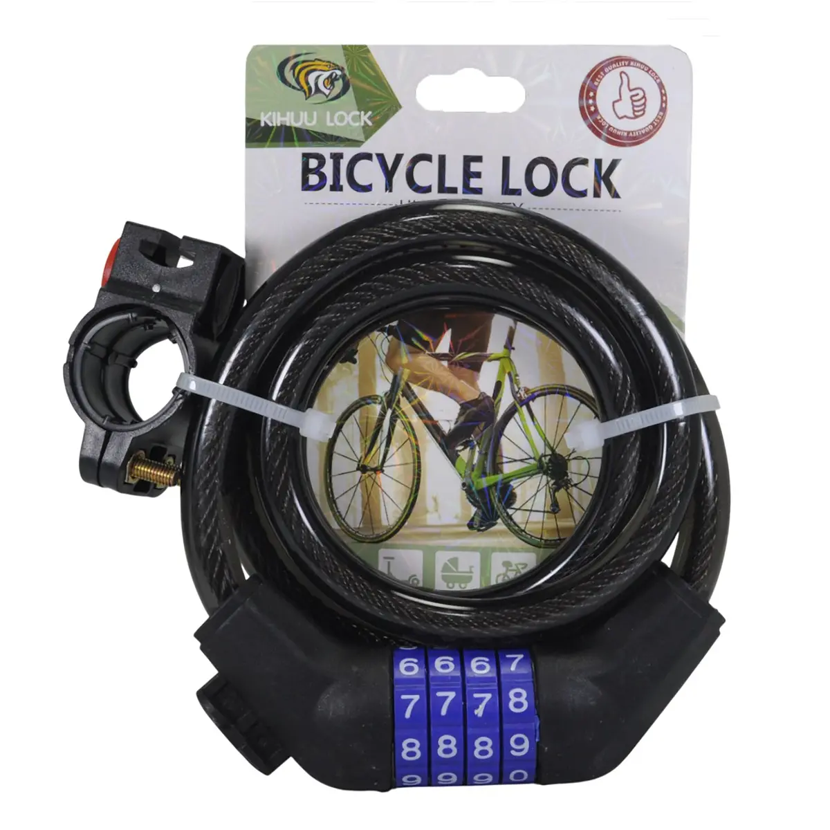 Candado Pinmarkt Para Bici Combinación - La Nueva Eléctrica 1