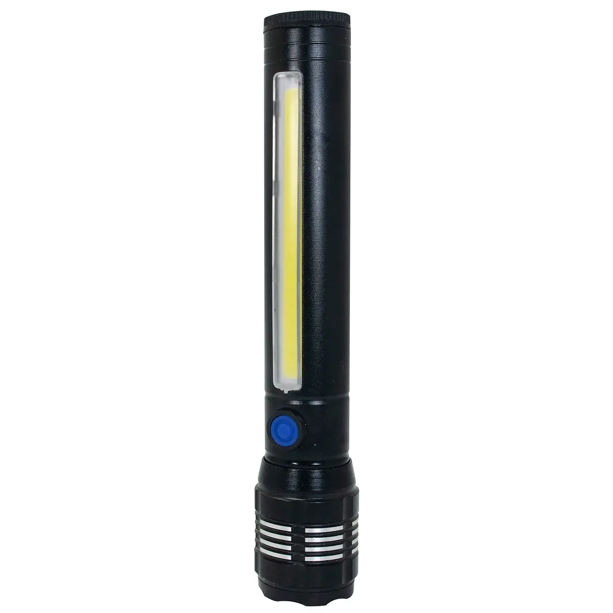 Linterna Pinmarkt Led Metálica Recargable - La Nueva Eléctrica 1