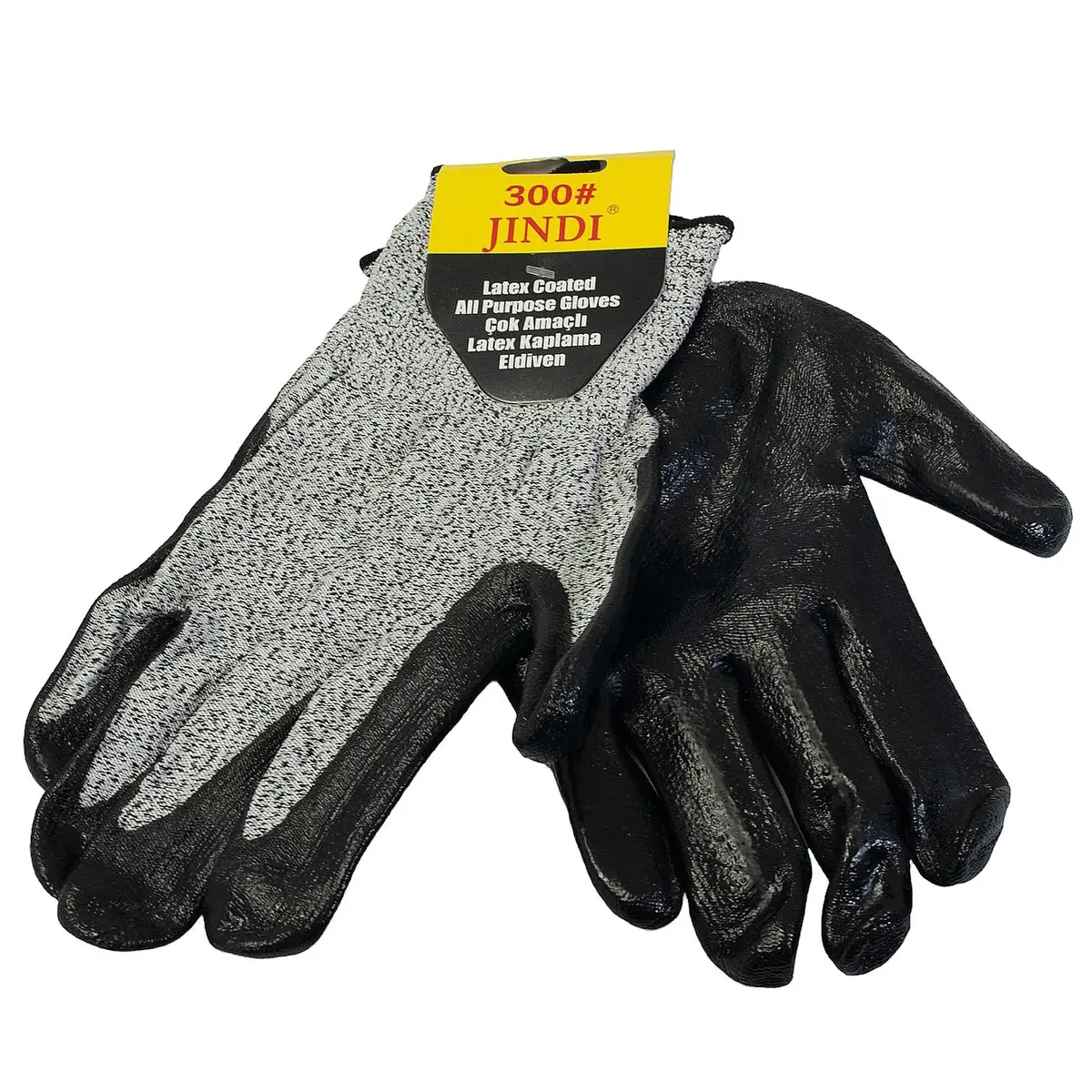 Guante Pinmarkt Palma De Látex Negro Irrompible - La Nueva Eléctrica 1
