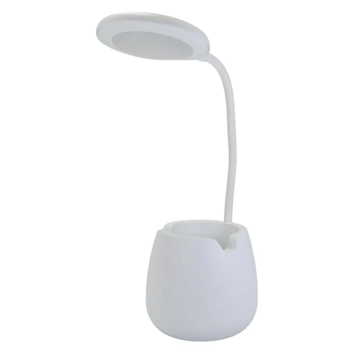 Lámpara Pinmarkt Led Infantil Porta Lapicero Blanco - La Nueva Eléctrica 1