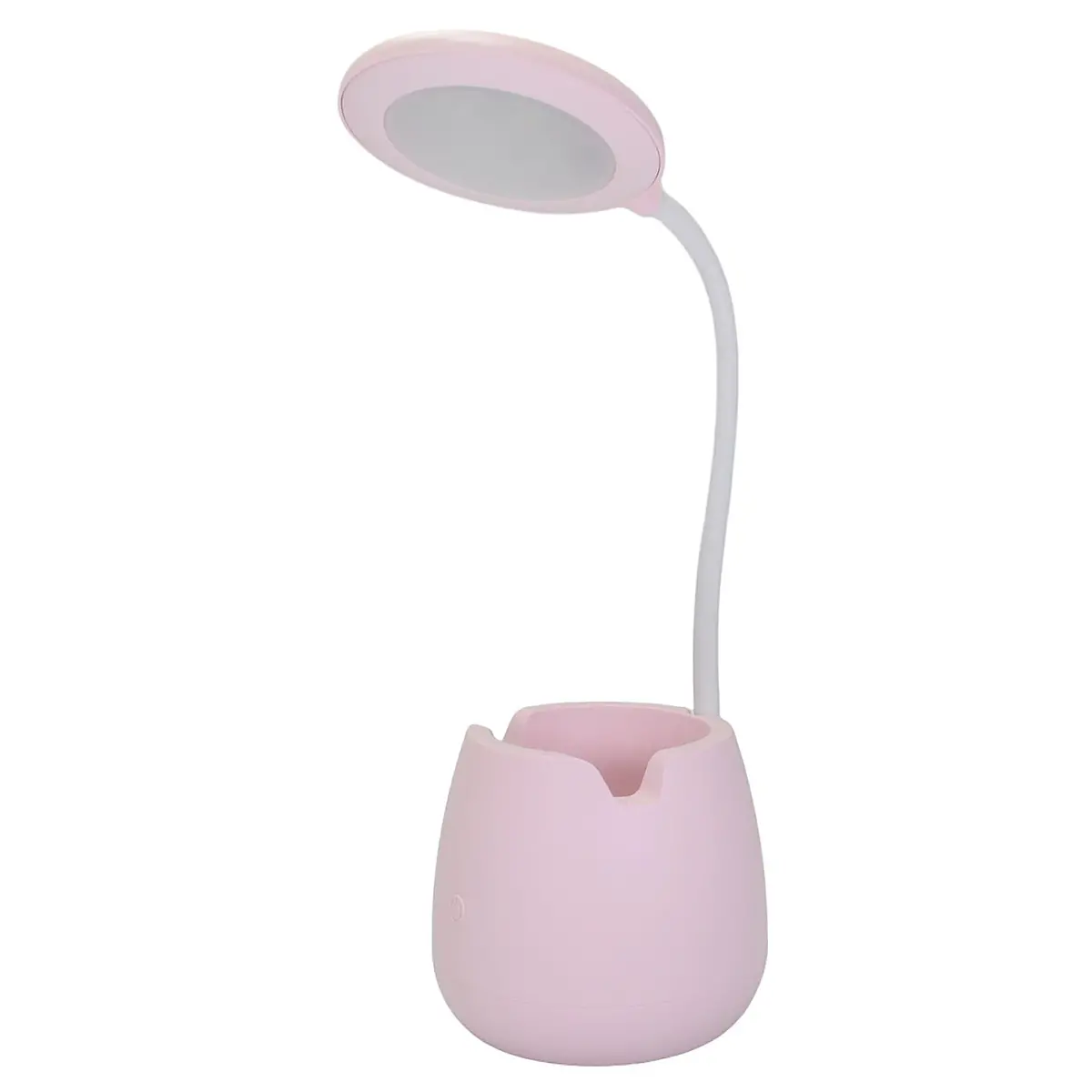 Lámpara Pinmarkt Led Infantil Porta Lapicero Rosa - La Nueva Eléctrica 1