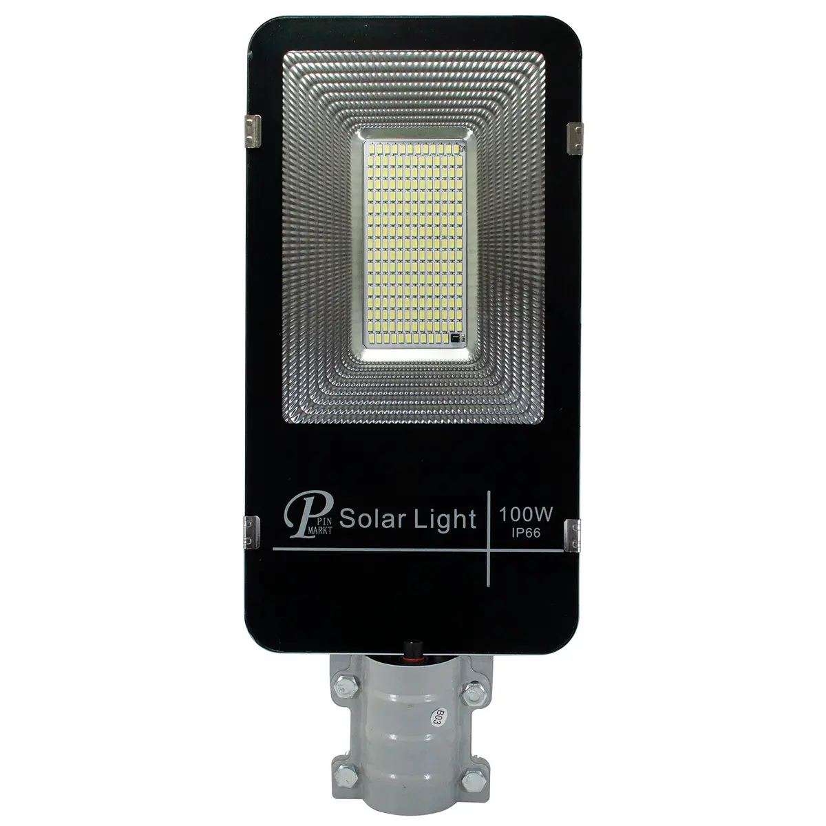 Suburbana Pinmarkt Led 100W Solar Incluye Brazo - La Nueva Eléctrica 1