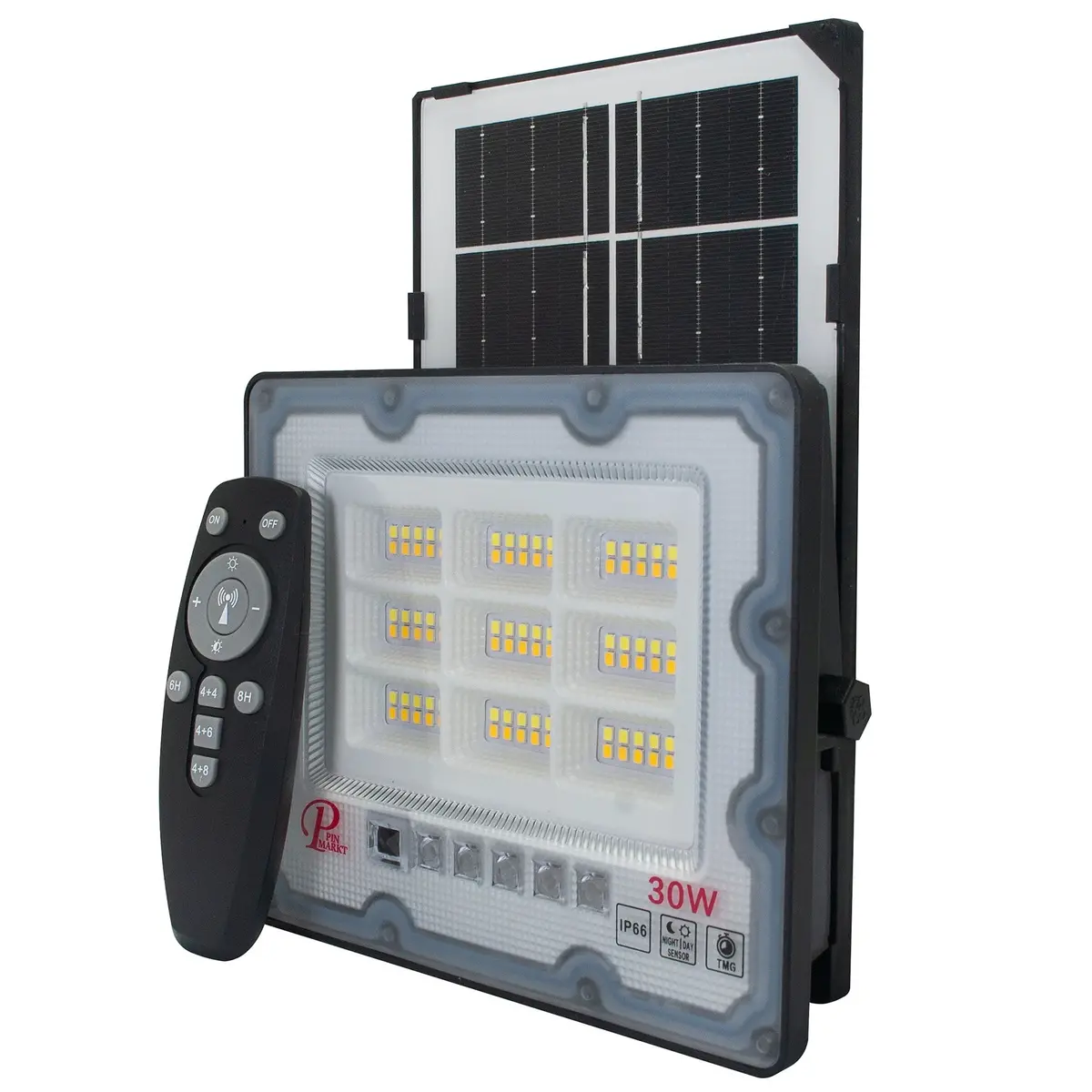Reflector Pinmarkt Solar 30W - La Nueva Eléctrica 1