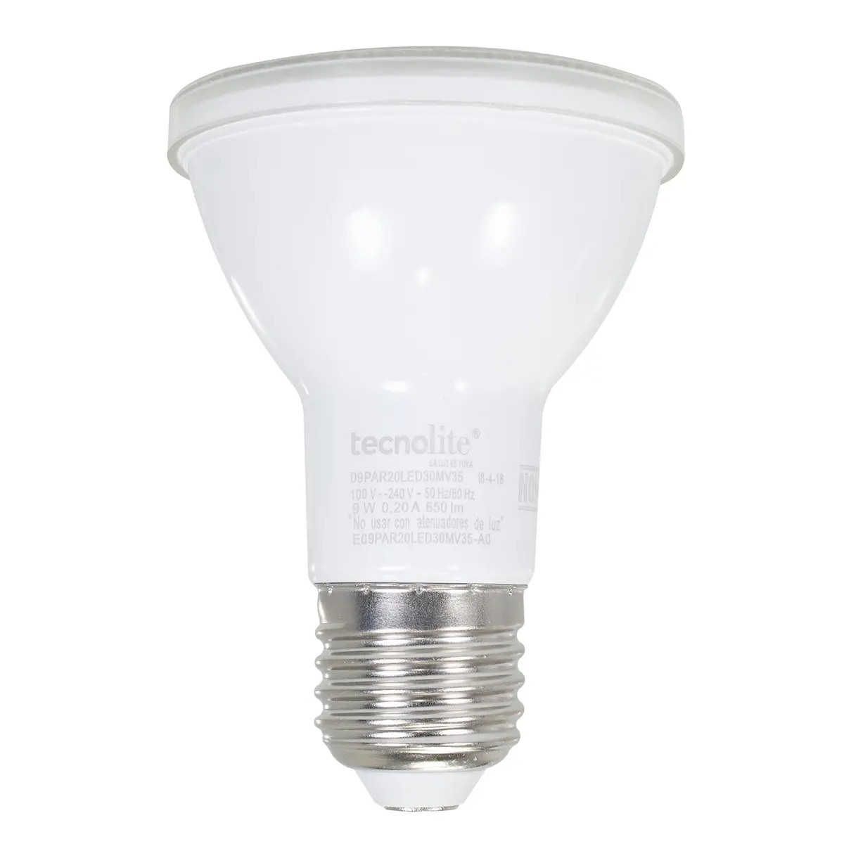 Foco Tecno Lite Led 9W 100-240V 30K 09Par20led30mv35 - La Nueva Eléctrica 1