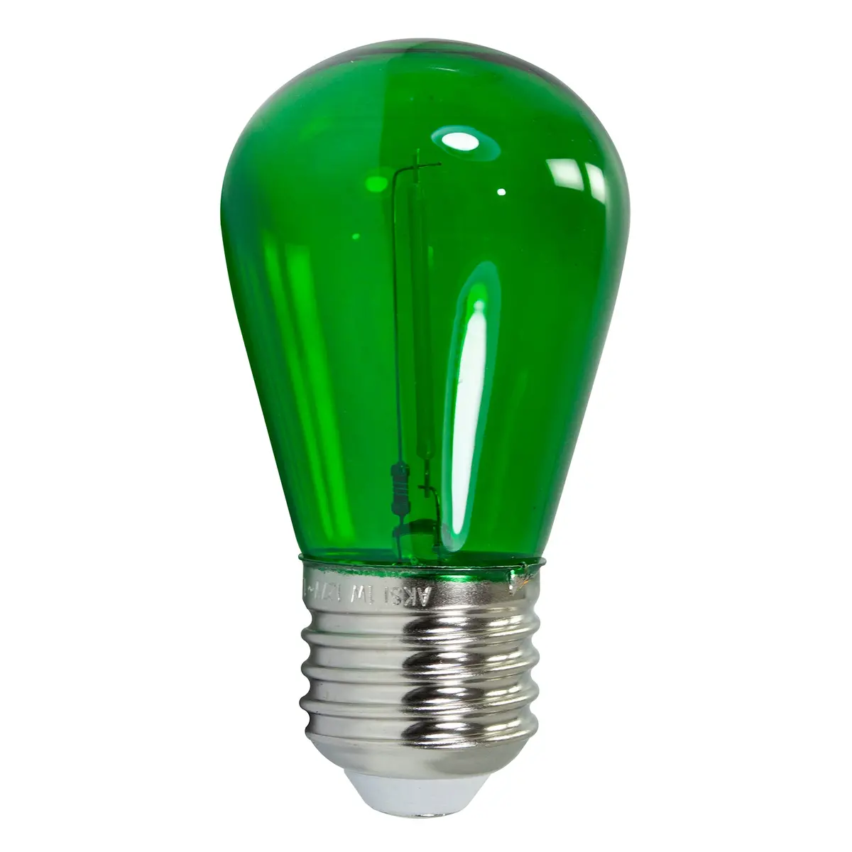 Foco Aksi Led 1W S14 Verde - La Nueva Eléctrica 1