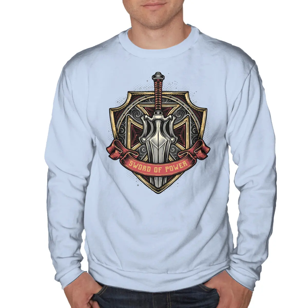 Sword of Power Unisex Sweatshirt - Image 10