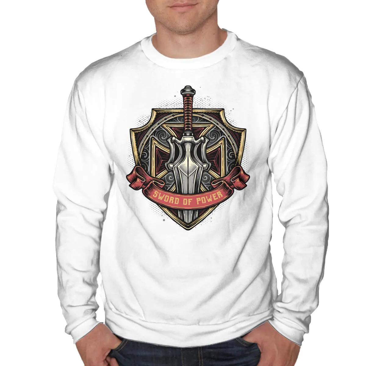 Sword of Power Unisex Sweatshirt - Image 7