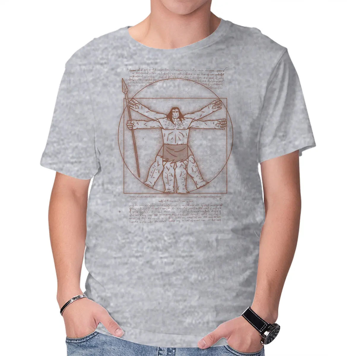 Vitruvian Primal T-Shirt for Men - Image 9