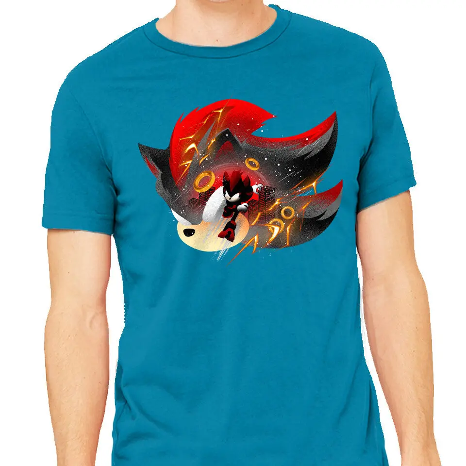 Dark Resolve Shadow Cotton T-Shirt for Men - Image 9