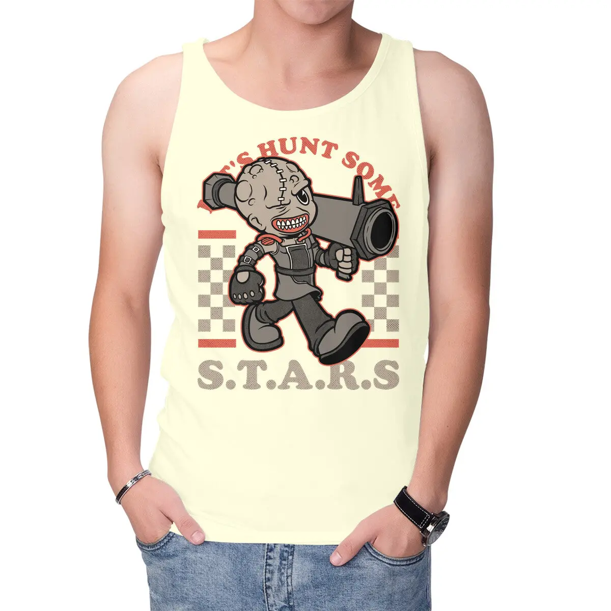 Bio Corporation Game Mascot Tank Top - Image 10
