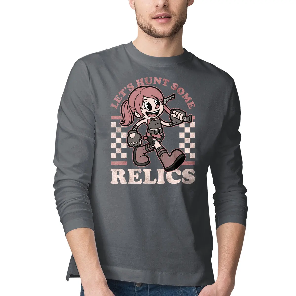 Archeologist-Themed Mascot T-Shirt for Men - Image 7