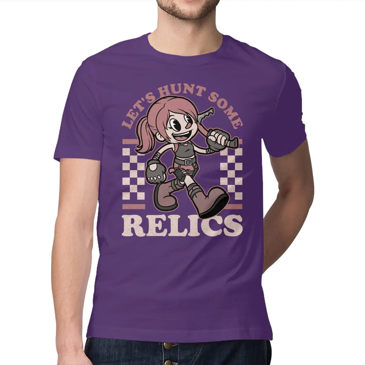 Premium Archeologist-Themed Mascot T-Shirt for Men - Image 13