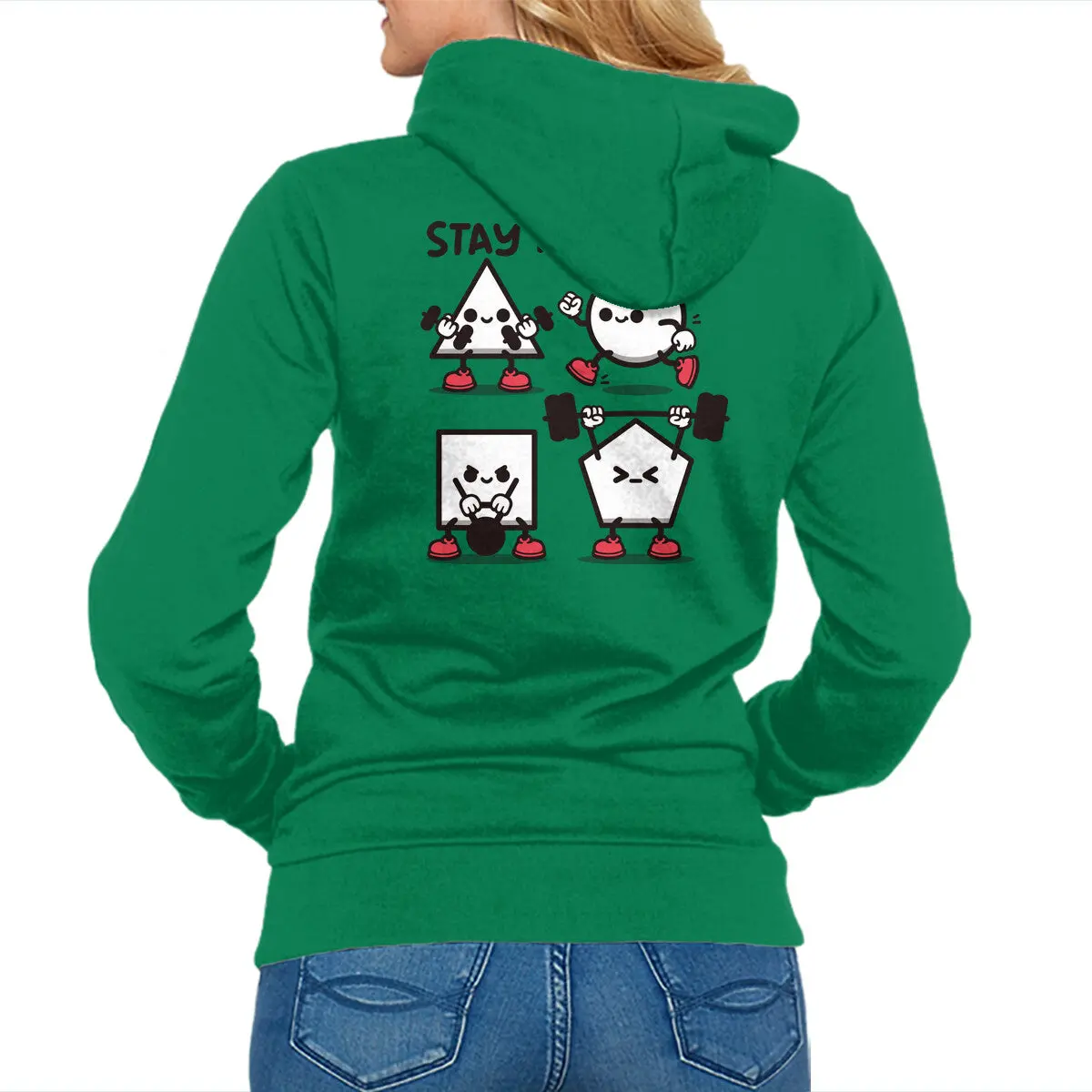 Geometric Fitness Sweatshirt - Image 7