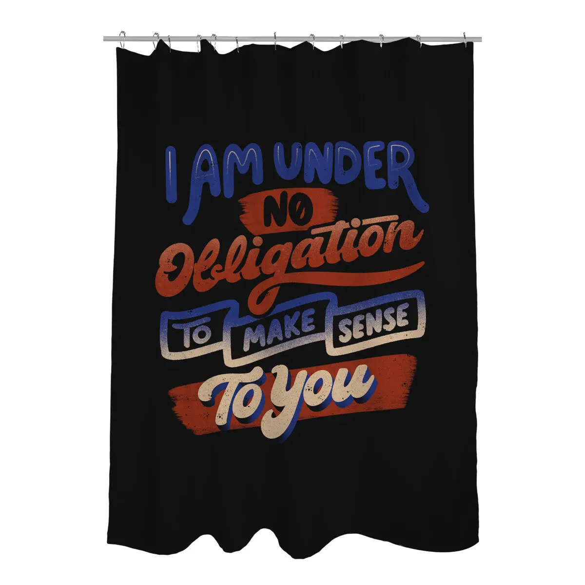 I Am Under No Obligation 1
