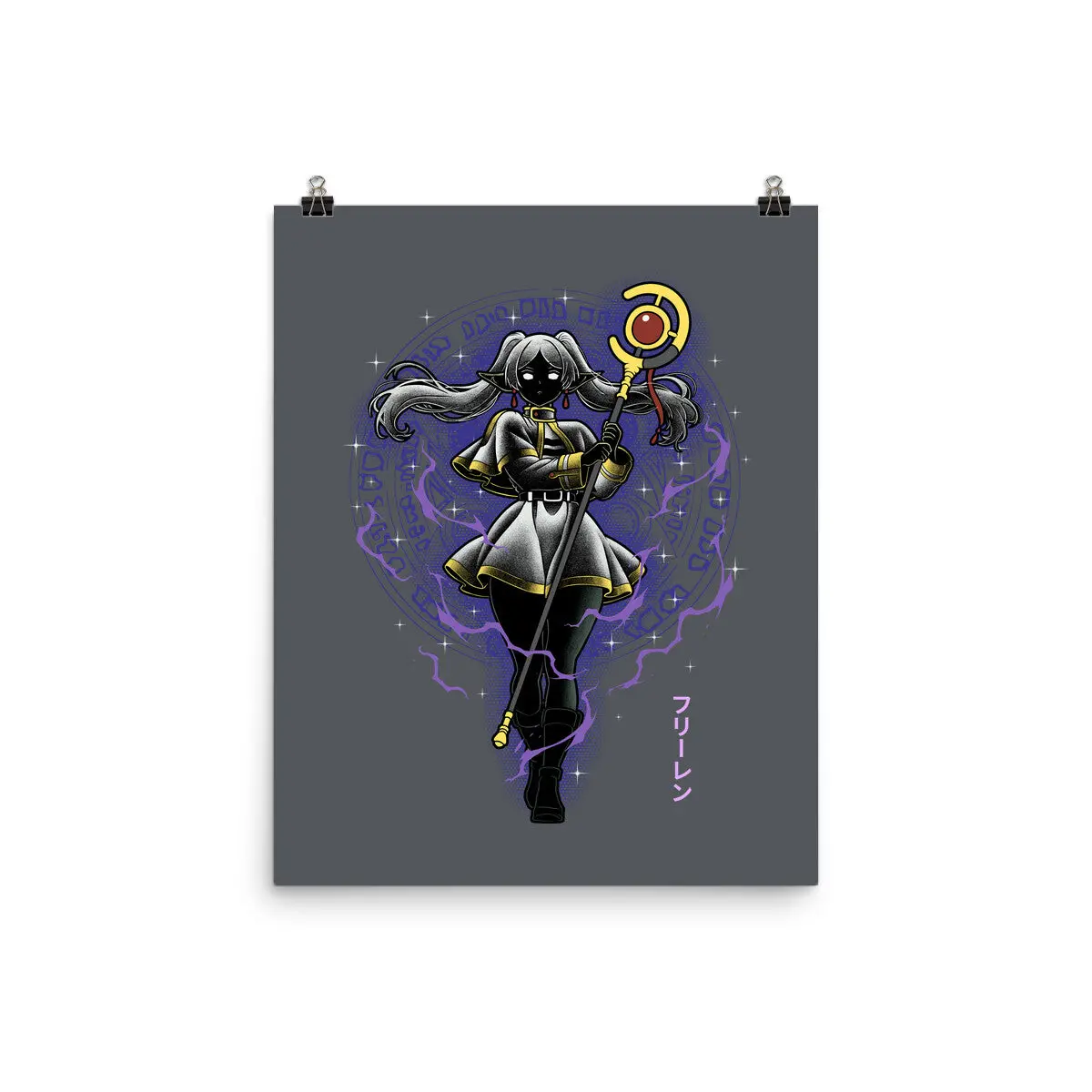 The Eternal Mage Shadow Line-Art 4