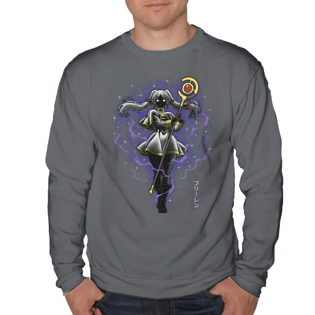 Eternal Mage Shadow Art Sweatshirt - Image 4