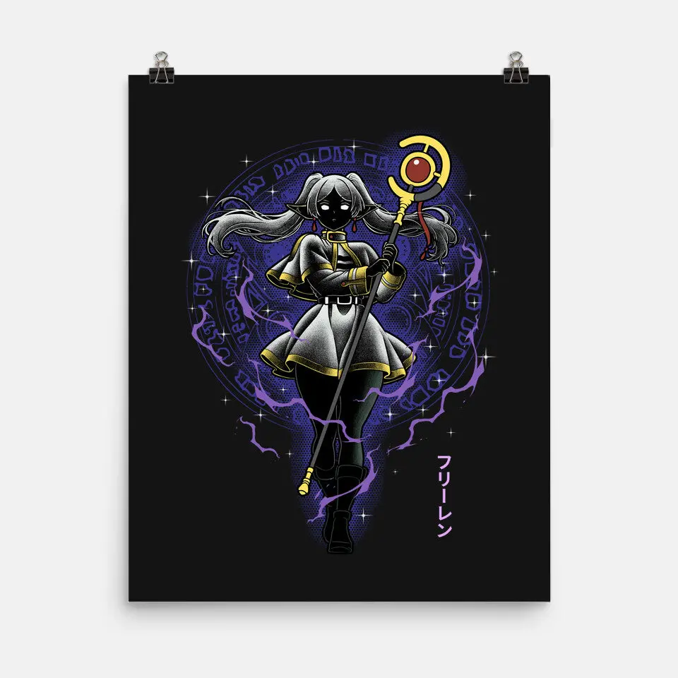 The Eternal Mage Shadow Line-Art 2