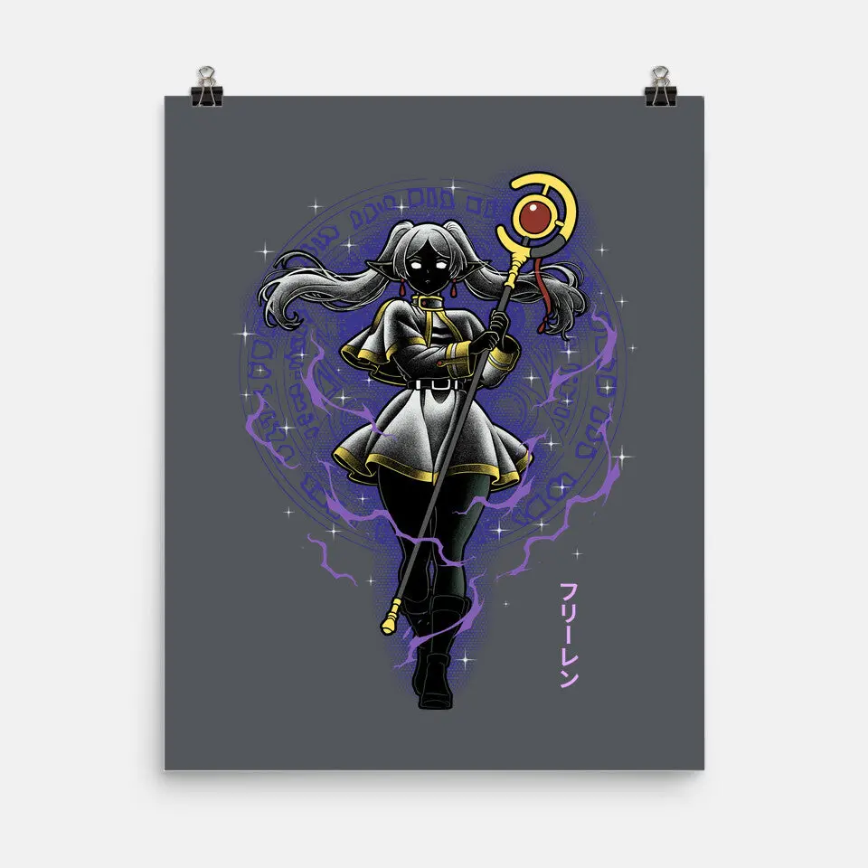 The Eternal Mage Shadow Line-Art 5