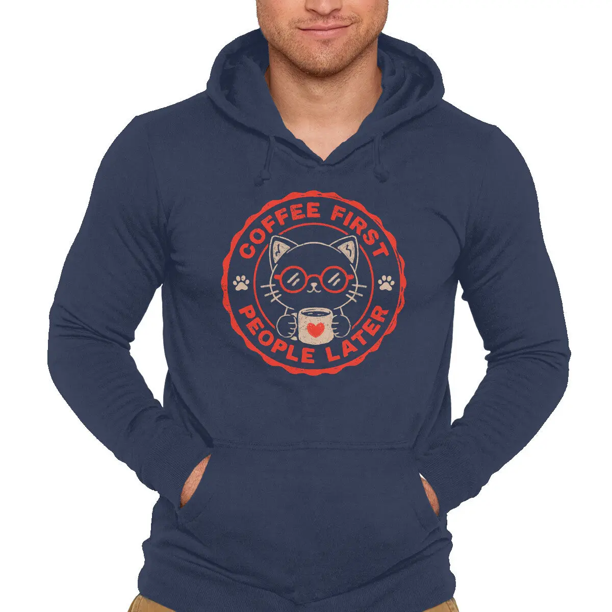 Coffee First, People Later Sweatshirt - Image 4