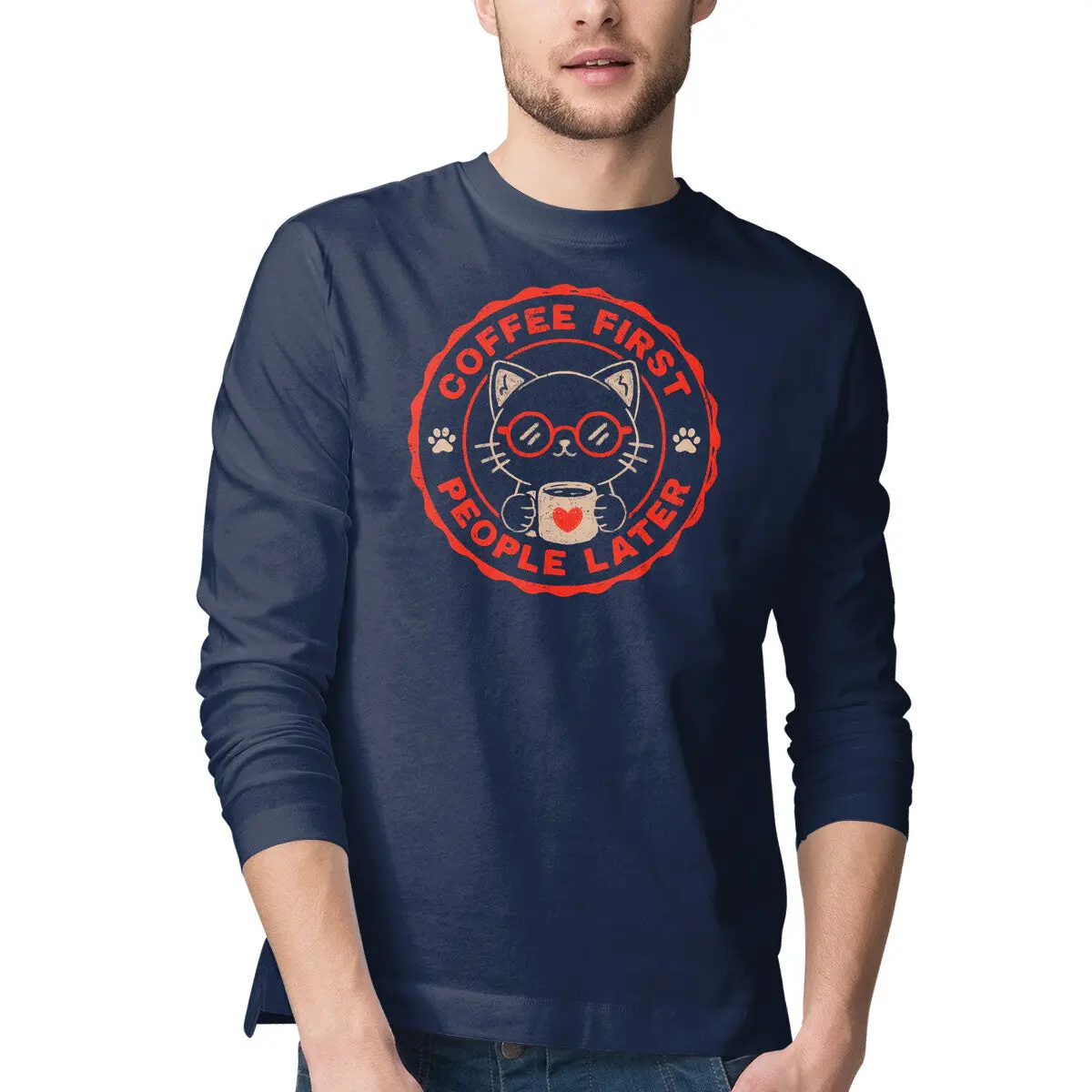 Coffee First, People Later T-Shirt - Image 4