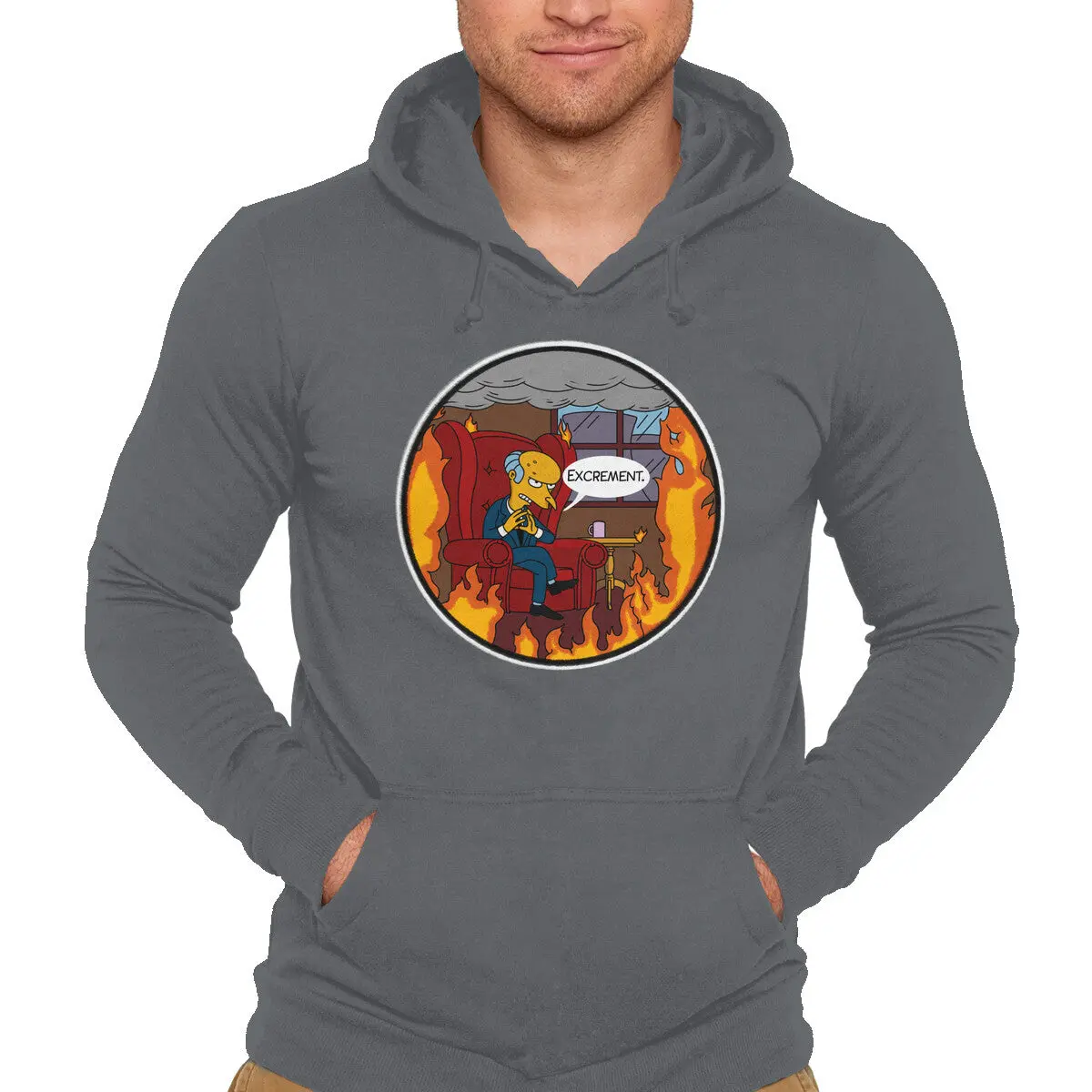 Ironic 'This Is Not Excellent' Sweatshirt - Image 10