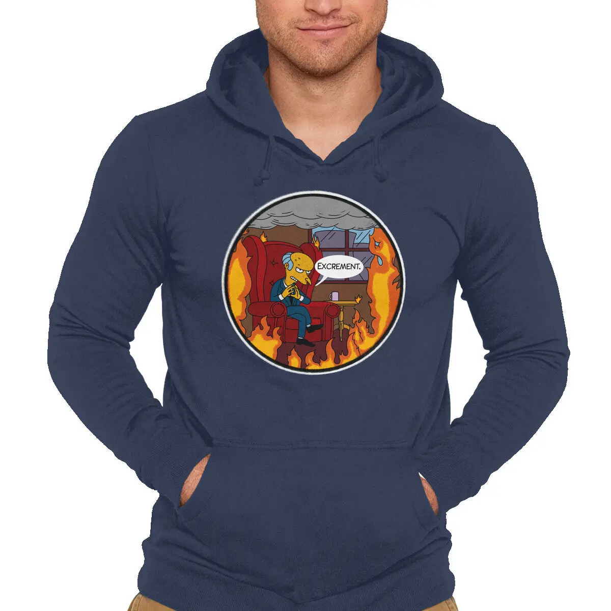 Ironic 'This Is Not Excellent' Sweatshirt - Image 7