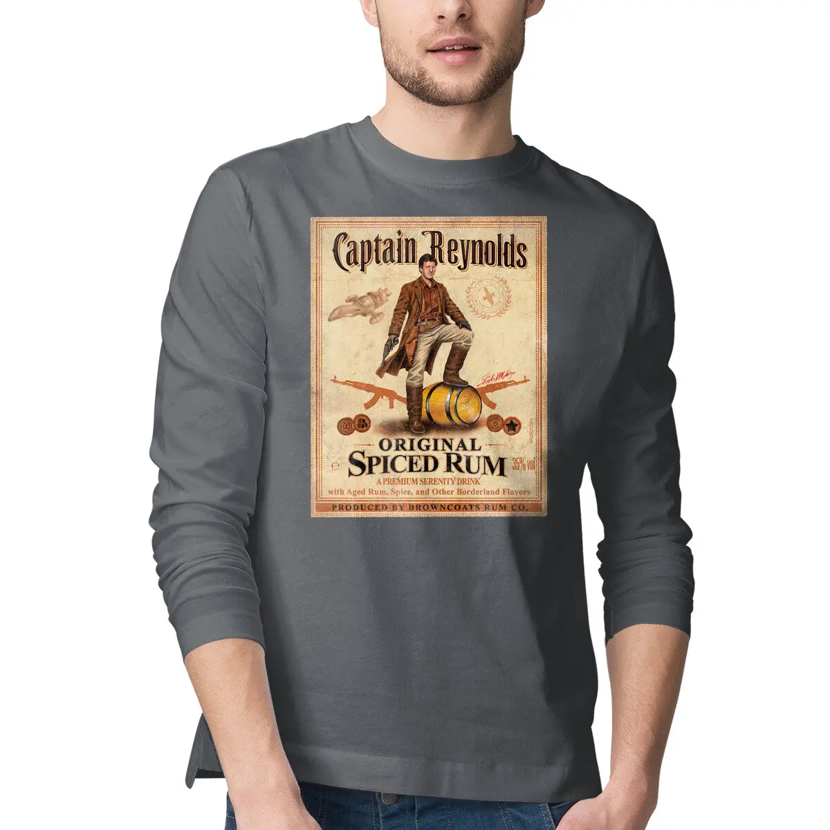 Captain Reynolds Long-Sleeve Tee for Men - Image 7