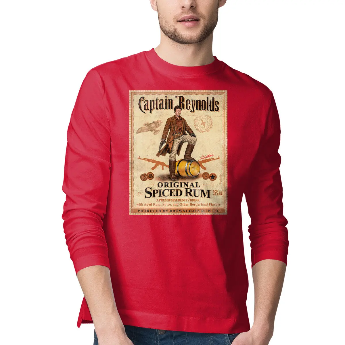 Captain Reynolds Long-Sleeve Tee for Men - Image 10