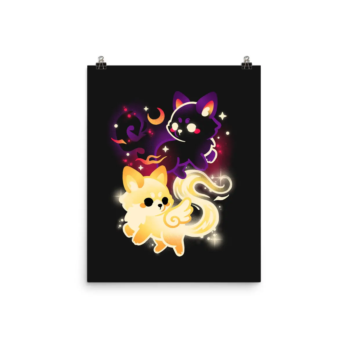 Night And Day Foxes 1