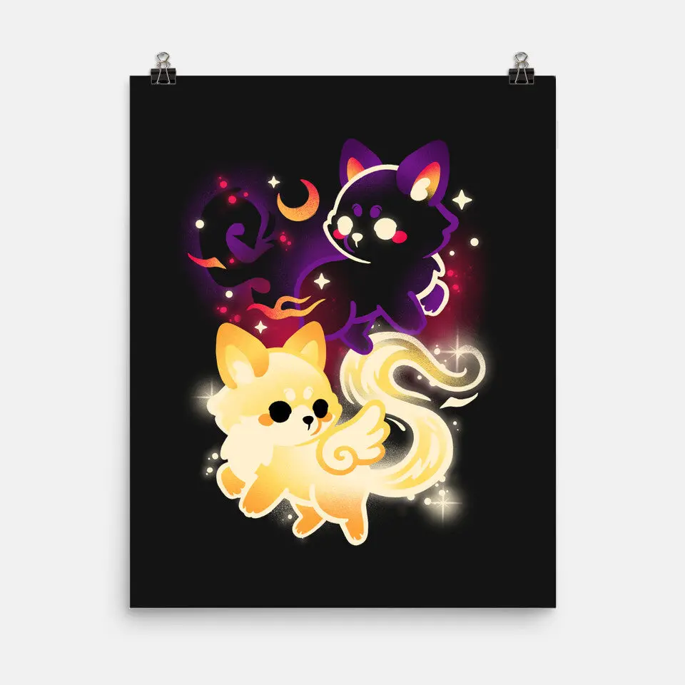 Night And Day Foxes 2