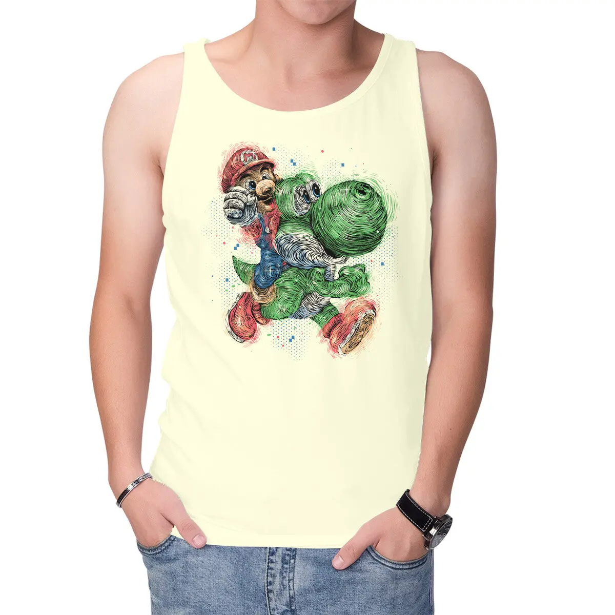 Heroes of the Kingdom Graphic Tank Top - Image 10